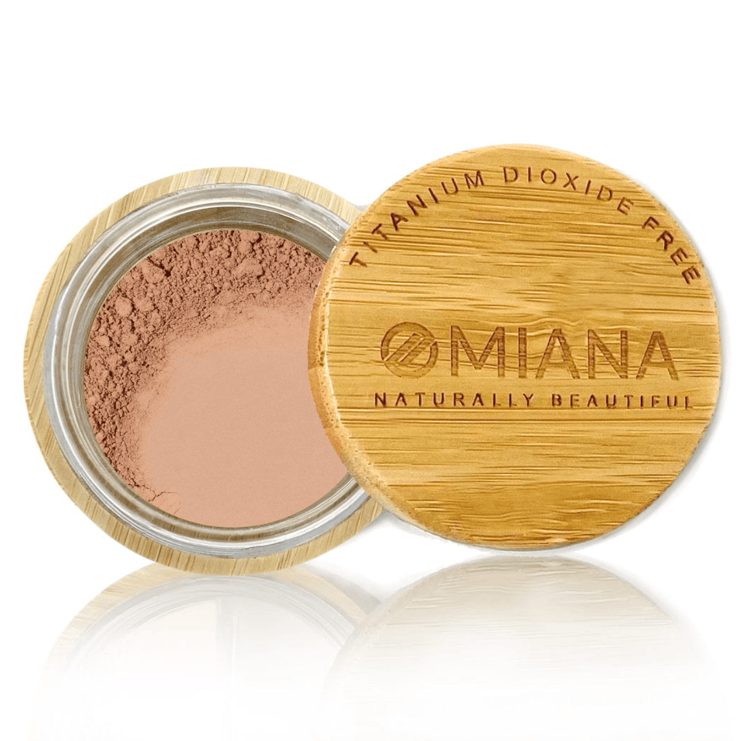 Omiana Beauty Foundation Witty / Original Size (6g | 0.21 oz) Loose Powder Mineral Foundation - Without Mica, Titanium Dioxide, & More!