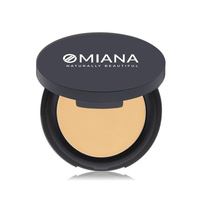 Omiana Cosmetics Concealer Golden-Light Adaptive Concealing Cream: Dewy, Medium to Full Coverage - Without Mica, & More!