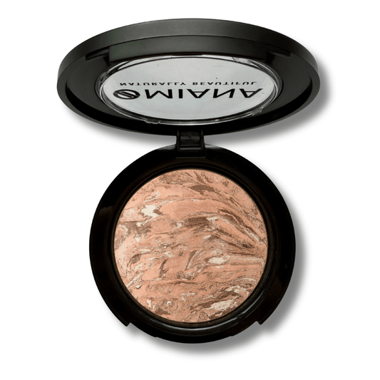 Omiana Natural Cosmetics Blush Quartz Healthy Glow Pressed Mineral Blush - Titanium Dioxide-Free, & More!