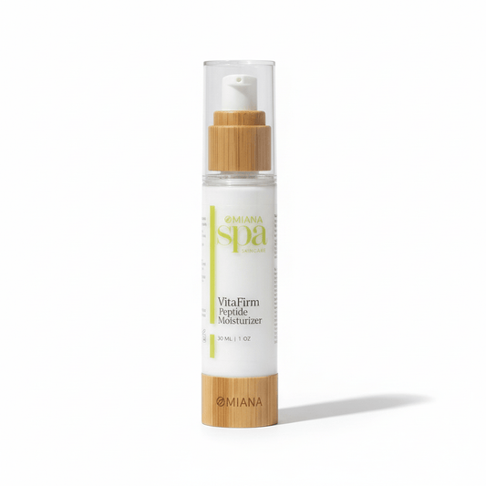 Omiana Natural Cosmetics Moisturizer VitaFirm Peptide Moisturizer - Made without GMOs, Toxins, Artificial Fragrances, & More!